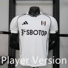 Player Version 2025-26 Fulham Home White Thailand Soccer Jersey AAA-0871