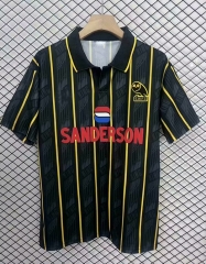 (S-4XL) Retro Version 1995 Season Sheffield  Home Black Thailand Soccer Jersey AAA-2044