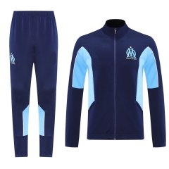 2025-26  Olympique de Marseille Royal Blue Jacket Uniform-LH