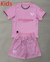 2025-26 Palermo Home Pink Kids/Youth Soccer Uniform-AY