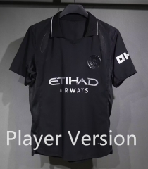 (S-3XL) Player Version 25-26 Correct Edition Manchester City Black Training Soccer Jersey AAA-5229