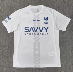 2025-26 Al Hilal SFC Away White Thailand Soccer Jersey AAA-7209