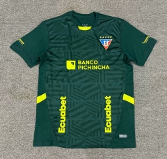 （s-4xl）25-26 LDU Quito 2nd Away Green Thailand Soccer Jersey AAA-512