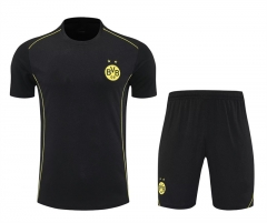 2025-26 Borussia Dortmund Black Thailand Soccer Uniform-4627