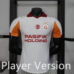 Player Version 25-26 Galatasaray SK Away White&Orange Thailand Soccer Jersey AAA-888