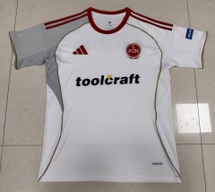 (S-4XL) 2025-2026 FC Nürnberg Away White Thailand Soccer Jersey AAA-GB