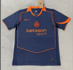 25-26 Inter Milan 2nd Away Royal Blue Thailand  Soccer Jersey AAA