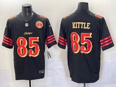 NFL San Francisco Argonauts Black #85 Jersey-0840