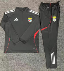 2025-2026 Benfica Black  Thailand Soccer Tracksuit-5305