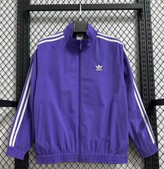 25-26  Adida s Purple Thailand Wind Coat-9812