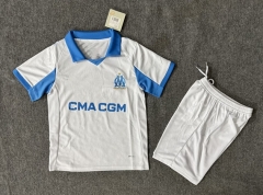 2025-26 Olympique de Marseille Home White Soccer Uniform-6748