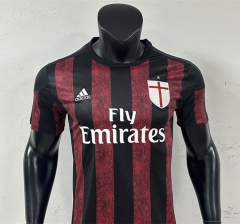 Retro Version 15-16 AC Milan Home Red&Black Thailand Soccer Jersey AAA-3685