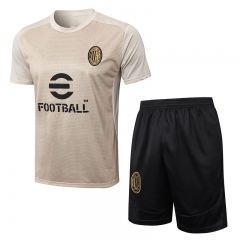 2024-25 AC Milan apricot Thailand Short-sleeved Tracksuit-815