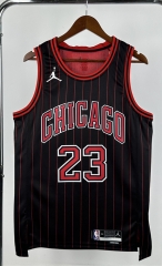 2025 Flyer Version Chicago Bulls Black&Red #23 NBA Jersey-311