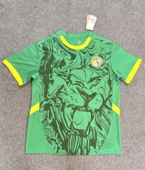 (s-4xl)2025-26 Senegal Away Green Thailand Soccer Jersey AAA-0485