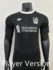 (s-3xl)Player Version 25-26 Liverpool Goalkeeper Black Thailand Soccer Jersey AAA-6905