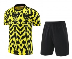 25-26 Borussia Dortmund Yellow Thailand Soccer Uniform-4627