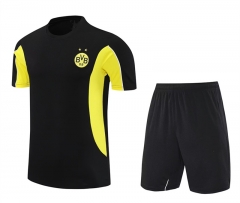 25-26 Borussia Dortmund Black Thailand Soccer Uniform-4627
