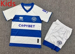 2025-26  Queens Park Rangers F.C. Home Blue&White Kid/Youth Soccer Uniform-7809