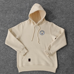 2024-25 Manchester City apricot Thailand Tracksuit Top With Hat-LH