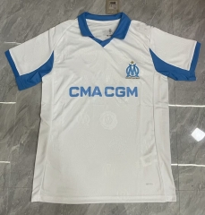 (S-4XL)25-26 Olympique de Marseille Home White Thailand Soccer Jersey AAA-818