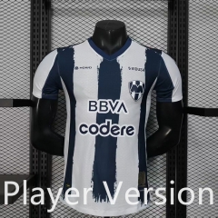 Player Version 2025-2026 Monterrey Home White&Blue Thailand Soccer Jersey AAA-888