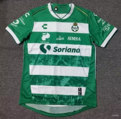 (S-4XL)2025-2026 Santos FC Home White&Green Thailand Soccer Jersey AAA-5378