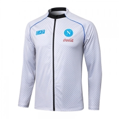 2025-2026 Napoli Ink Jet Light Grey Thailand Soccer Jacket-815