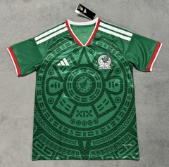(s-4xl)2025-2026 Mexico Home Green Thailand Soccer Jersey AAA-4506