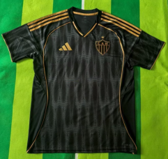 2025-26  Atlético Mineiro 2nd Away  Black Thailand Soccer Jersey AAA