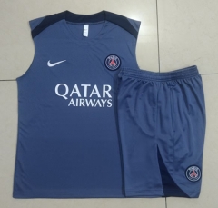 25-26 Paris SG Light Grey Soccer Vest uniform-815