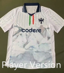 (S-4XL) Player Version 2025-2026 Monterrey White Thailand Soccer Jersey AAA-912