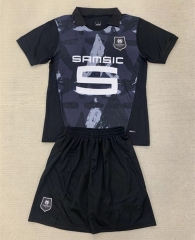 2024-2025 Stade Rennais2nd Away Black Soccer Uniform-AY