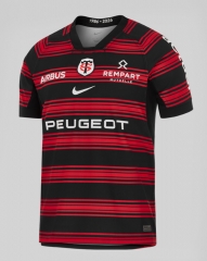 2025 Toulouse Red&Black Thailand Rugby Shirt