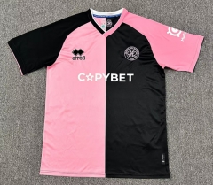 (S-4XL)2025-26 Queens Park Rangers F.C 2nd Away Pink&Black Thailand Soccer Jersey AAA-512