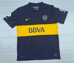 Retro Version 12-13 Boca Juniors Home Blue Thailand Soccer Jersey AAA-503