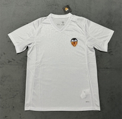 (S-4XL) 25-26 Valencia Home White Thailand Soccer Jersey AAA-4506