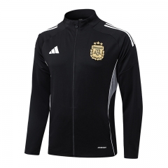 25-26 Argentina Black Thailand Soccer Jacket -815