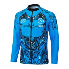 2025-2026 Napoli Ink Jet Blue Thailand Soccer Jacket-815