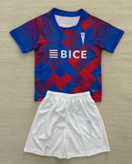 2025-26 CD Universidad Católica 3rd Away  Blue&Red Soccer Uniform-AY