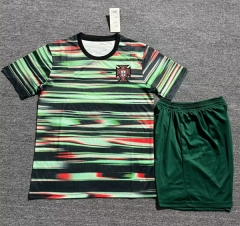 2025-26 Portugal Green Soccer Uniform-2674