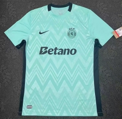 （s-4xl）2025-26  Sporting Clube de Portugal 3rd Away Green Thailand Soccer Jersey AAA-5303