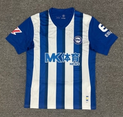 (s-4xl)2025-26 Deportivo Alavés Home Blue& White Thailand Soccer Jersey AAA-512