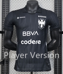 Player Version 2025-26  Monterrey Black Thailand Soccer Jersey AAA-888