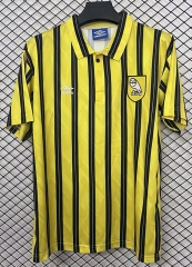 (S-4XL) Retro Version 1992 Season Sheffield Wednesday Away Yellow Thailand Soccer Jersey AAA-2044