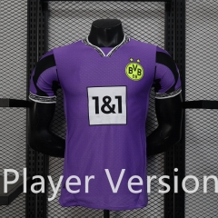 Player Version 2025-26  Borussia Dortmund Goalkeeper Purple Thailand Soccer Jersey AAA-888