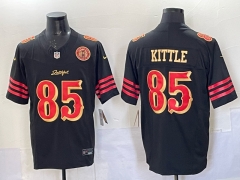NFL San Francisco Argonauts Black #85 Jersey(logo7)-0840