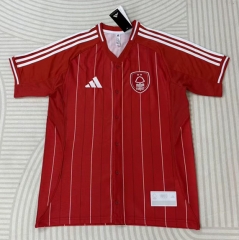 2025-26 Nottingham Forest Red Thailand Soccer US Pack Jersey AAA-0009