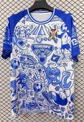 (S-4XL) 25-26 Limited Edition Tenerife Blue&White Thailand Soccer Jersey AAA-2044