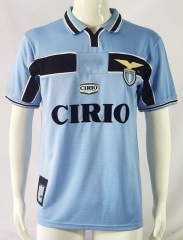 Retro 98-99  Lazio Home Blue Thailand Soccer Jersey AAA-503